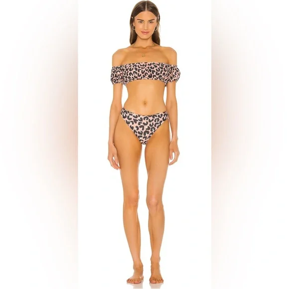 NWT Sweetie Pie Bottom in Peach LeopardLPA